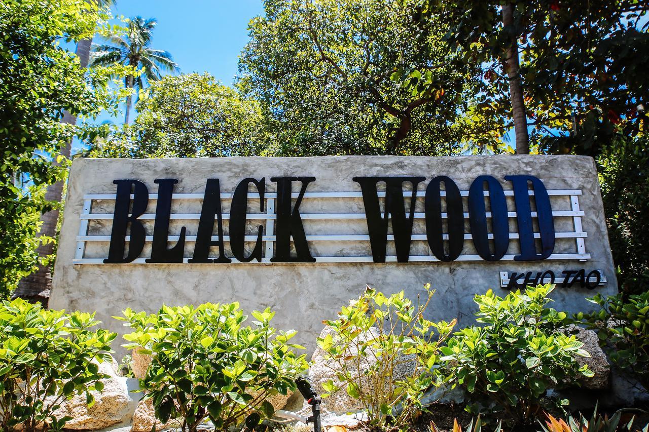 Black Wood Vandrarhem Koh Tao Exteriör bild